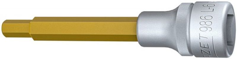 NW-HAZET Steckschlüsseleinsatz (1/2 “ Innen-6-kant / Schlüsselweite 6 mm) - 986L-6 von NW-HAZET