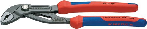 NW-KNIPEX Wasserpumpenzange (Länge 180 mm Spannweite 36 mm / poliert) - 87 02 180 von NW-KNIPEX