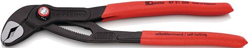 NW-KNIPEX Wasserpumpenzange (Länge 250 mm Spannweite 46 mm / poliert) - 87 21 250 von NW-KNIPEX