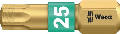 NW-Wera Bit (1/4 “ T 20 Länge 25 mm / BiTorsion, diamatbeschichtet / Inhalt: 10 Stück) - 05066104001 von NW-Wera