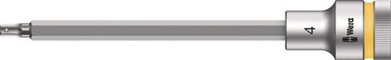 NW-Wera Steckschlüsseleinsatz (1/2 “ / Schlüsselweite 4 mm) - 05003840001 von NW-Wera
