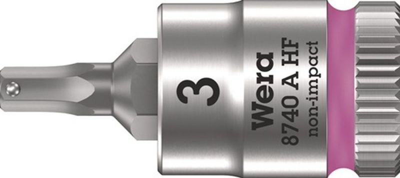 NW-Wera Steckschlüsseleinsatz (1/4 “ / Schlüsselweite 3 mm) - 05003332001 von NW-Wera