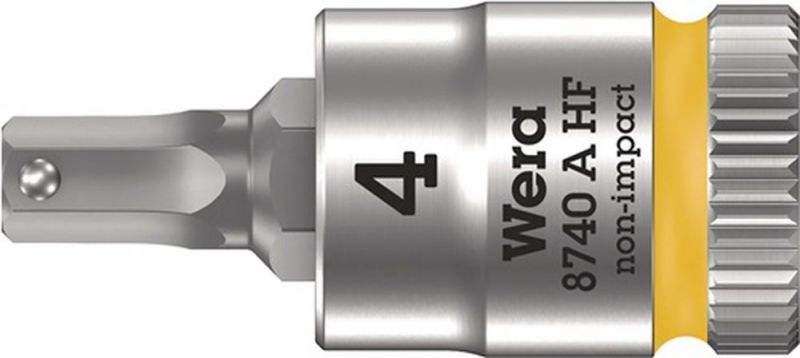 NW-Wera Steckschlüsseleinsatz (1/4 “ / Schlüsselweite 4 mm) - 05003333001 von NW-Wera