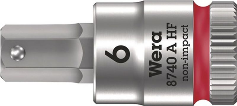 NW-Wera Steckschlüsseleinsatz (1/4 “ / Schlüsselweite 6 mm) - 05003337001 von NW-Wera