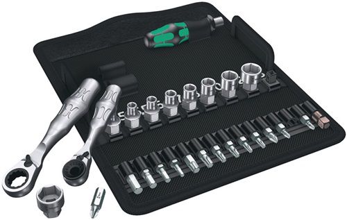 NW-Wera Steckschlüsselsatz (27-teilig 1/4 “ / Schlüsselweiten 4-13 mm) - 05135918001 von NW-Wera