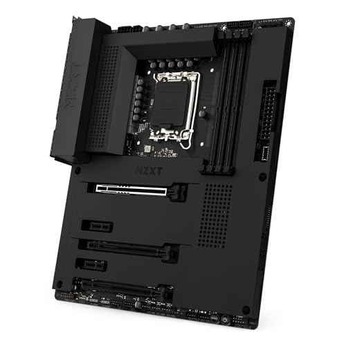 NZXT N7 Z790 Motherboard - N7-Z79XT-W1 - Intel Z790 Chipsatz (Unterstützt 12., 13., 14. Gen CPUs) - ATX Gaming Motherboard - Integriertes I/O Shield - WiFi 6E - Bluetooth - Schwarz NZXT N7 Z790 Motherboard - N7-Z79XT-W1 - Intel Z790 Chipsatz (Unterstützt 12., 13., 14. Gen CPUs) - ATX Gaming Motherboard - Integriertes I/O Shield - WiFi 6E - Bluetooth - Schwarz von NZXT
