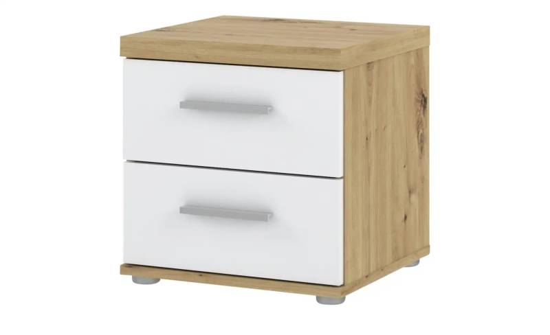 Nachtkommode   ¦ holzfarben ¦ Maße (cm): B: 37,6 H: 38,6 T: 34.7 Jugendmöbel > Jugendschränke - Möbel Kraft