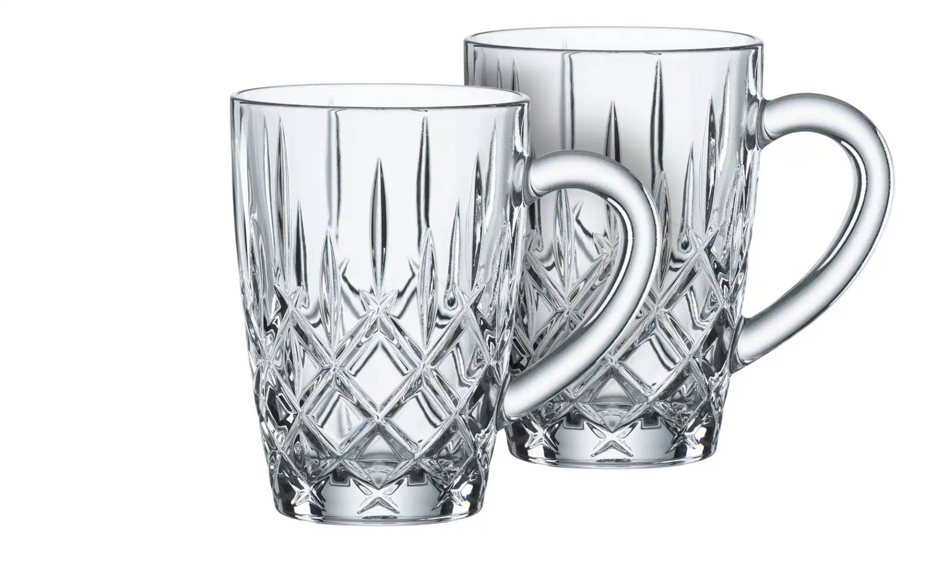 Nachtmann Kaffeegläser 2er Set Noblesse ¦ transparent/klar ¦ Glas ¦ Maße (cm): B: 11,4 H: 12,3 T: 19.0 Gläser & Karaffen - Möbel Kraft