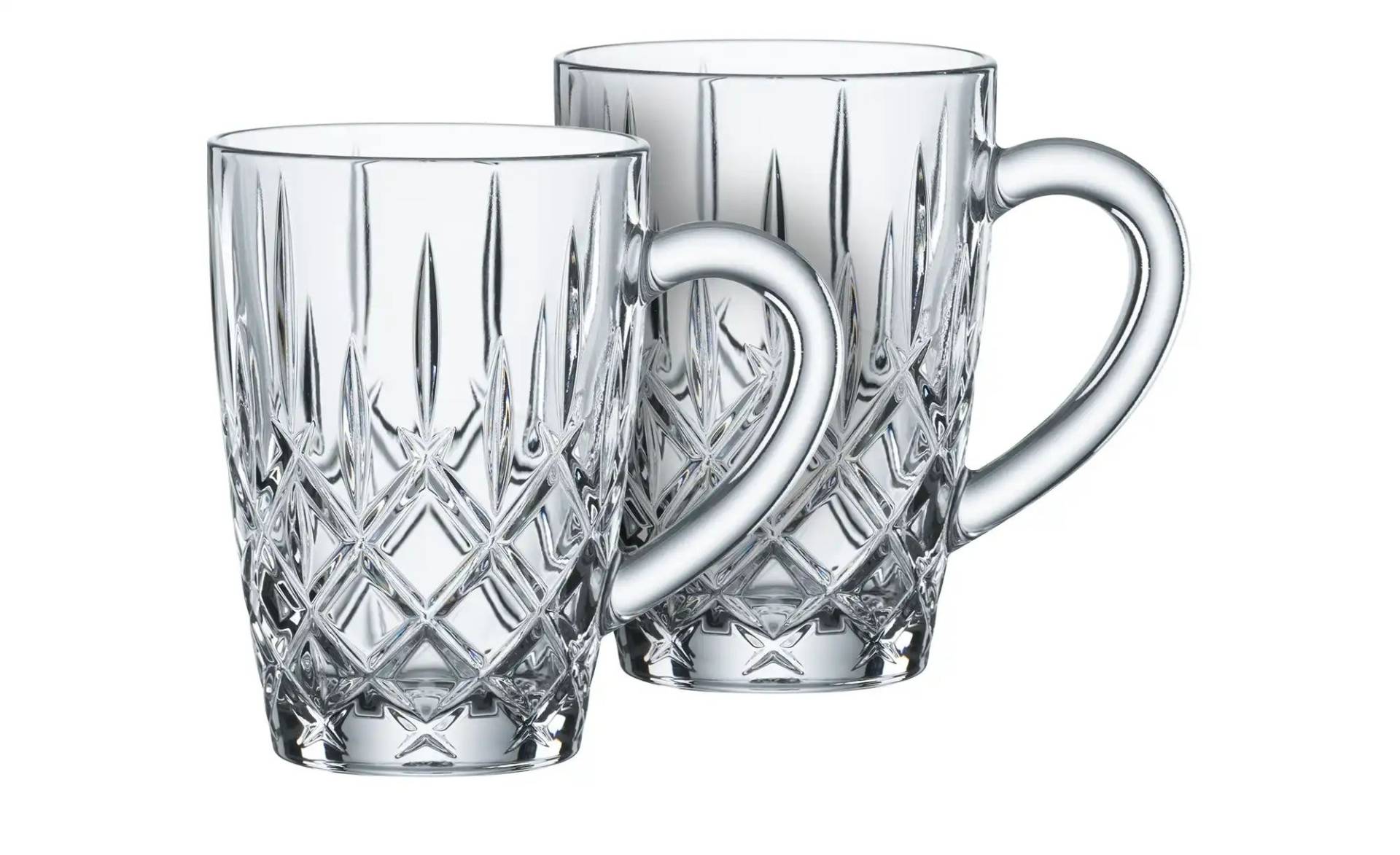 Nachtmann Teetasse  2er Set Noblesse ¦ transparent/klar ¦ Glas ¦ Maße (cm): B: 22,8 H: 12,6 T: 8.8 Geschirr > Tassen - Möbel Kraft