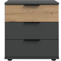 Nachtschrank 1 Stück GIBRALTAR von WIMEX grau