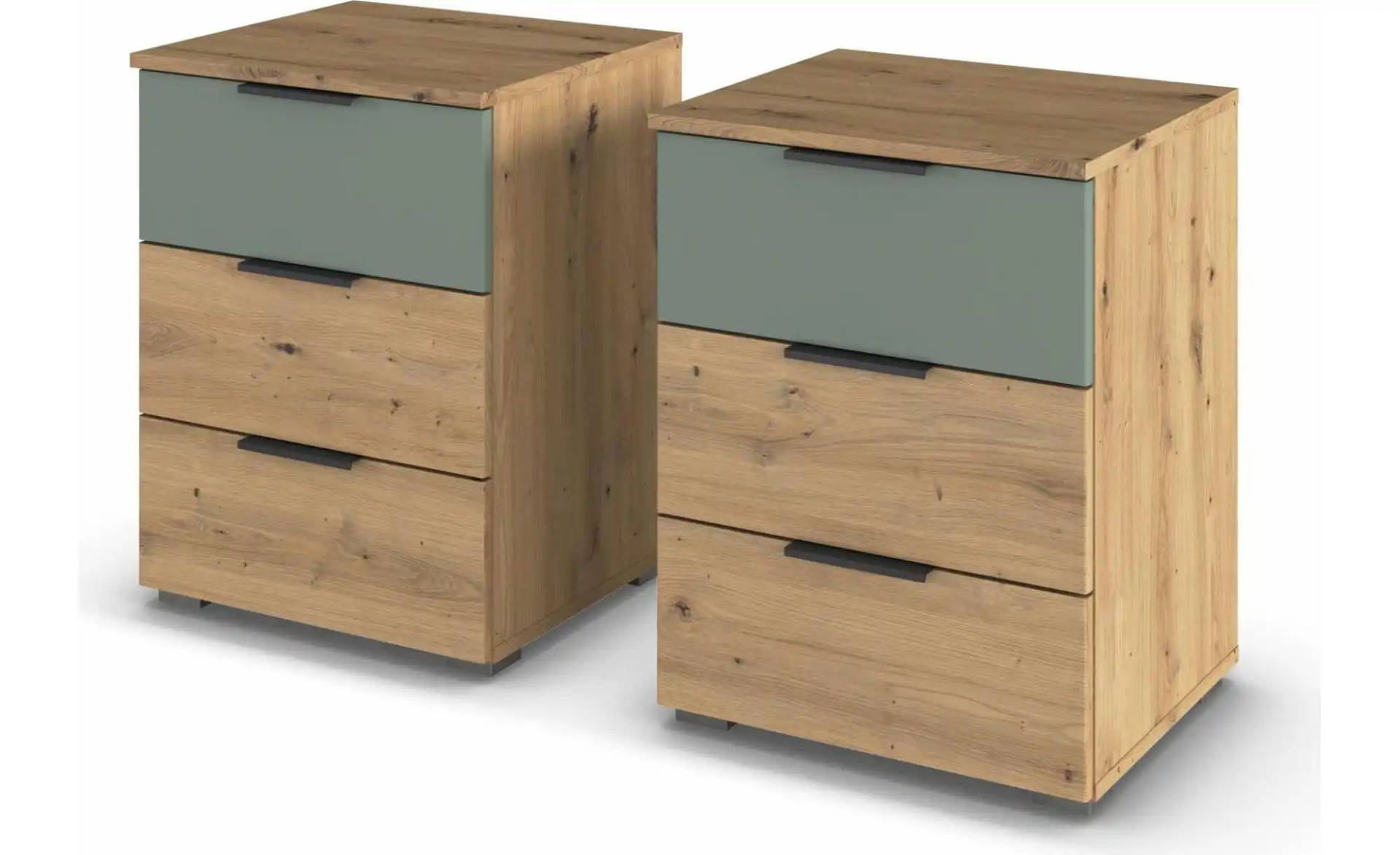 Nachttisch 2er-Set  Skyla ¦ holzfarben ¦ Maße (cm): B: 47 H: 62 Tische > Nachttische - Höffner