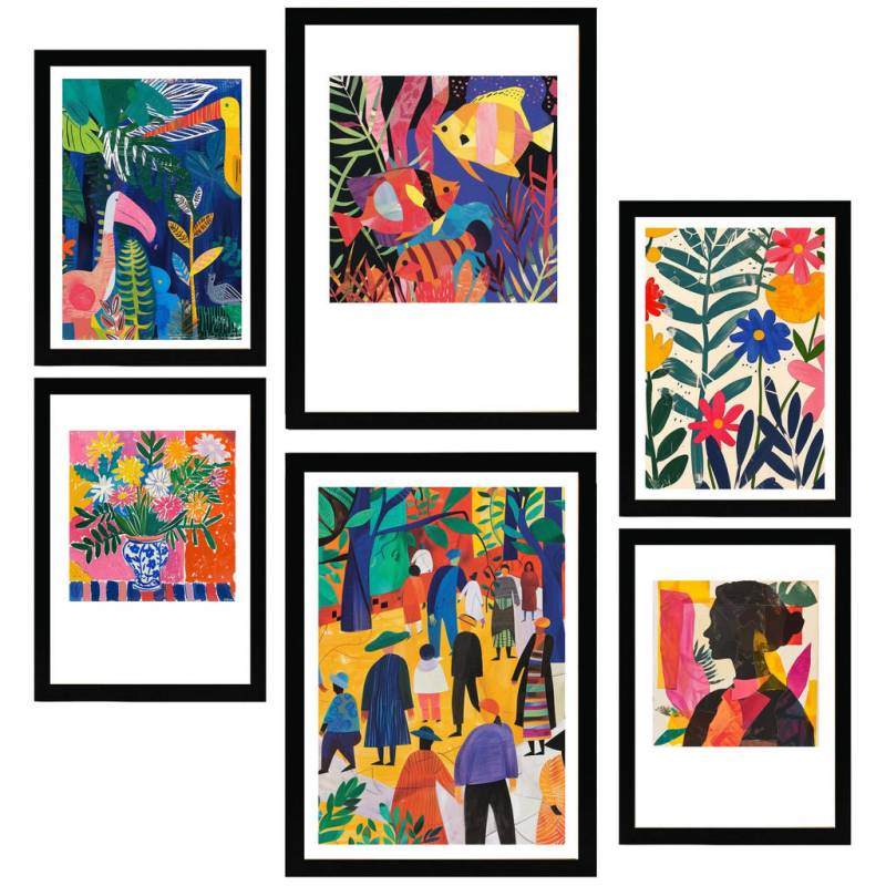 Nacnic POSTER Schwarz