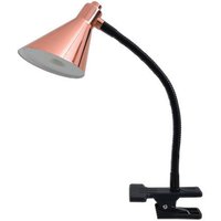 Näve Leuchten LED-Klemmleuchte NV3111347 Kupfer Metall H/D: ca. 32x9 cm null 1 Brennstellen von Näve