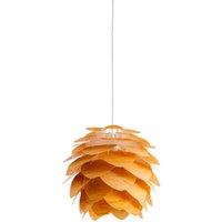 Näve Leuchten Pendelleuchte Foglia orange braun H/D: ca. 125x39 cm E27 1 Brennstellen von Näve