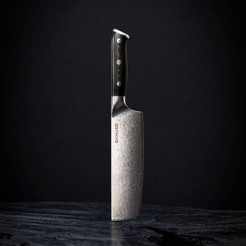 Nakiri Messer - Black Pearl Damastmesser