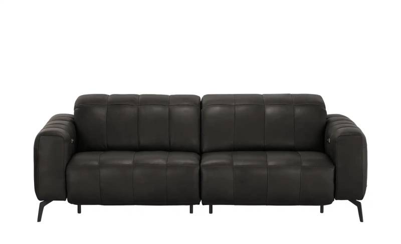 Natuzzi Editions Ledersofa mit Kopfteilverstellung Portento ¦ braun ¦ Maße (cm): B: 232 H: 78 T: 109.0 Polstermöbel > Sofas > 3-Sitzer - Höffner