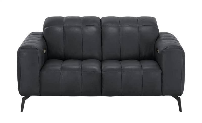 Natuzzi Editions Ledersofa mit Kopfteilverstellung Portento ¦ schwarz ¦ Maße (cm): B: 164 H: 78 T: 109.0 Polstermöbel > Sofas > 2-Sitzer - Höffner