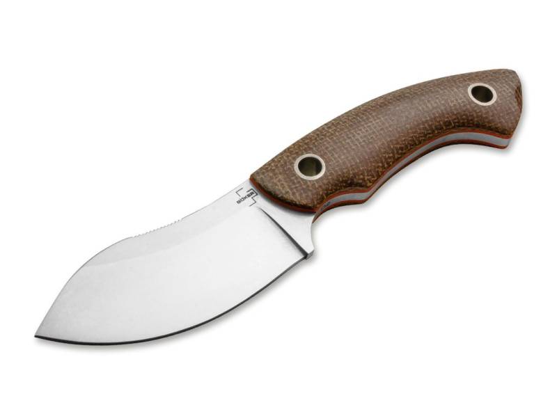 Nessmi Pro kleines Jagdmesser mit Lederscheide von Böker Plus