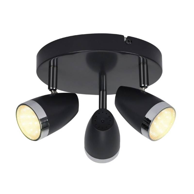 Nettlife LED-DECKENLEUCHTE Dunkelgrau