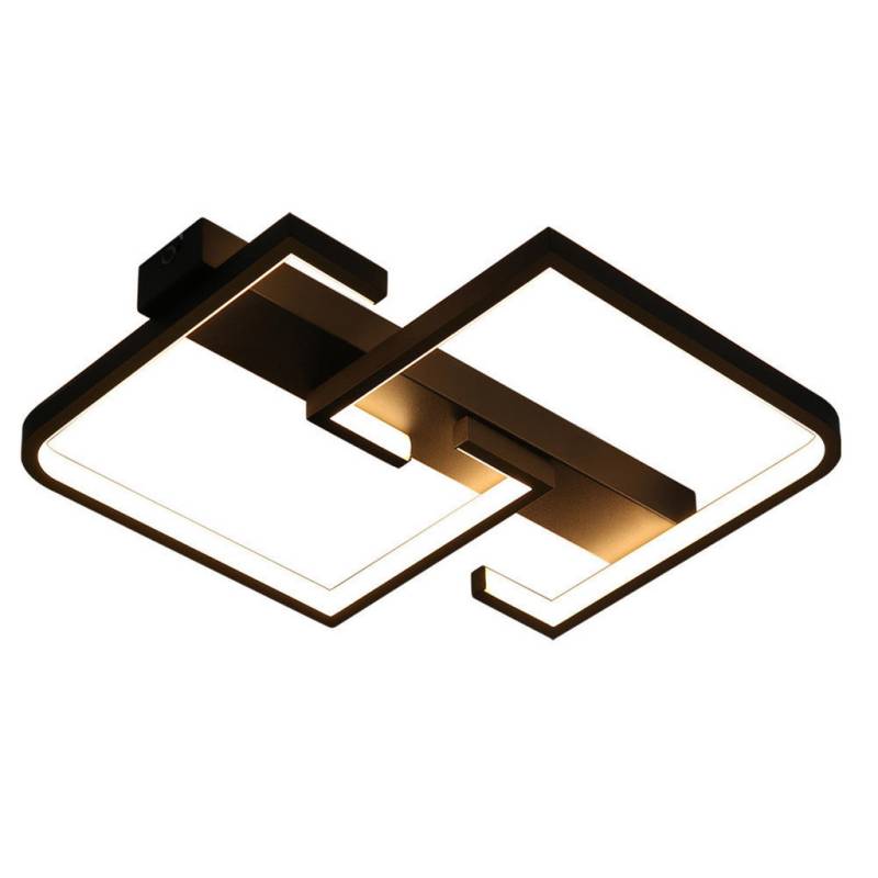 Nettlife LED-DECKENLEUCHTE Schwarz