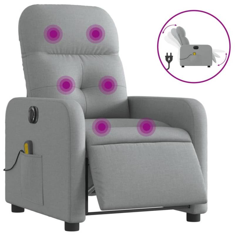 Nettlife MASSAGESESSEL Hellgrau