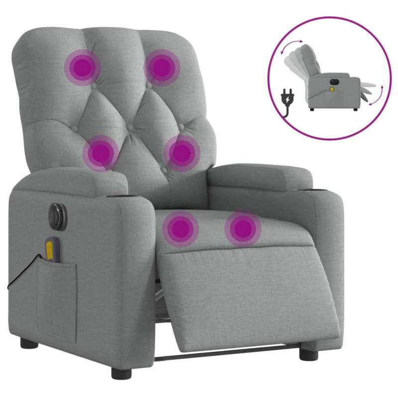 Nettlife MASSAGESESSEL Hellgrau