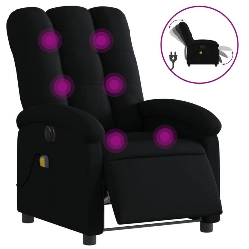 Nettlife MASSAGESESSEL Schwarz