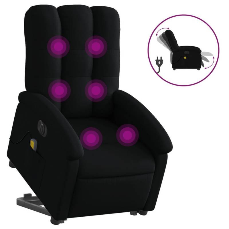 Nettlife MASSAGESESSEL Schwarz