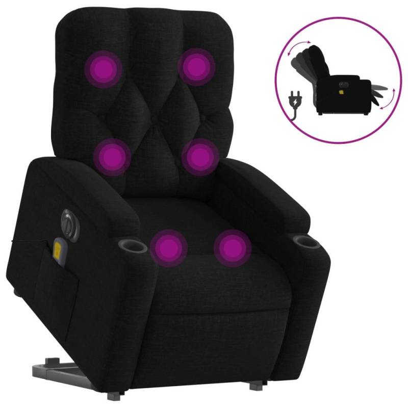 Nettlife MASSAGESESSEL Schwarz
