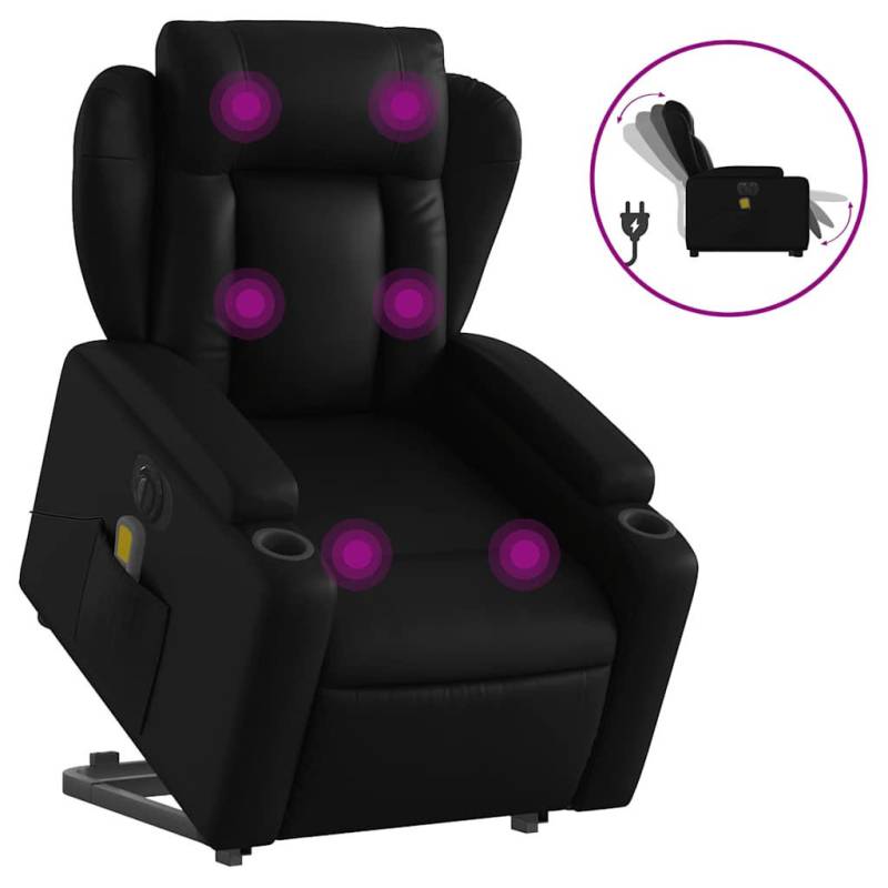 Nettlife MASSAGESESSEL Schwarz