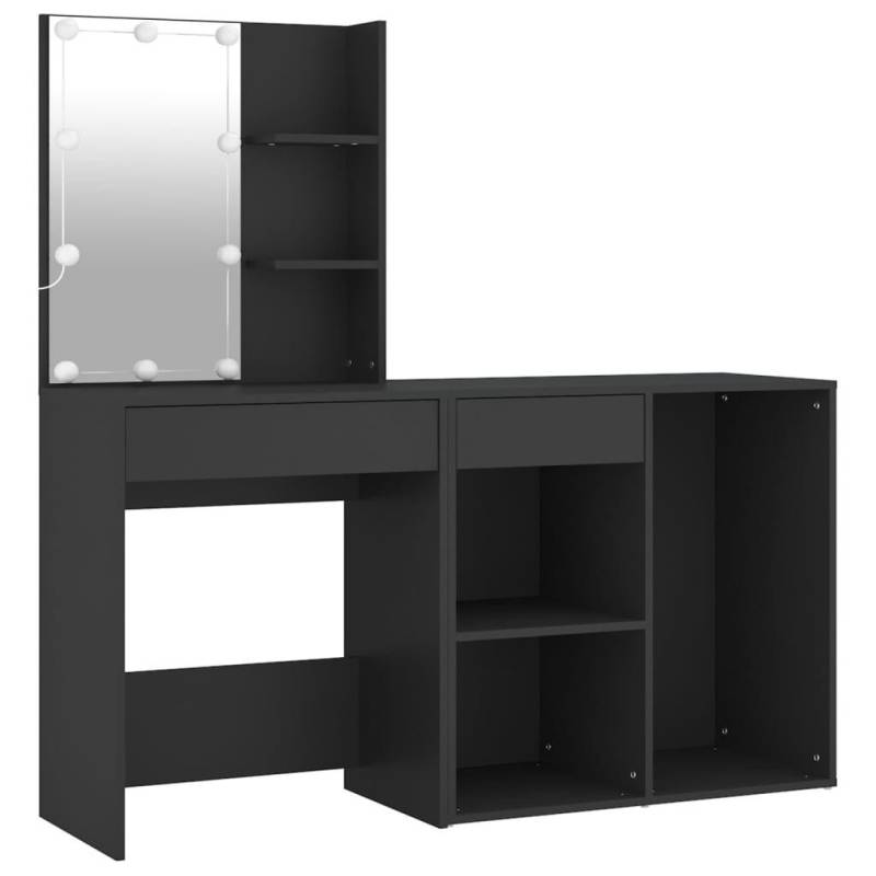 Nettlife SCHMINKTISCH Schwarz