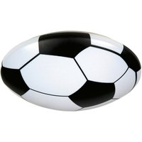 Niermann Kinderdeckenleuchte Fußball 678 schwarz weiß Kunststoff H/D: ca. 10x36 cm E27 1 Brennstellen von Niermann