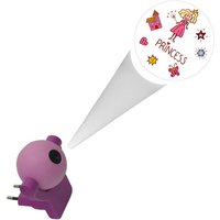 Niermann Stecker-Nachtlicht Prinzessin 80050 pink rosa Kunststoff von Niermann