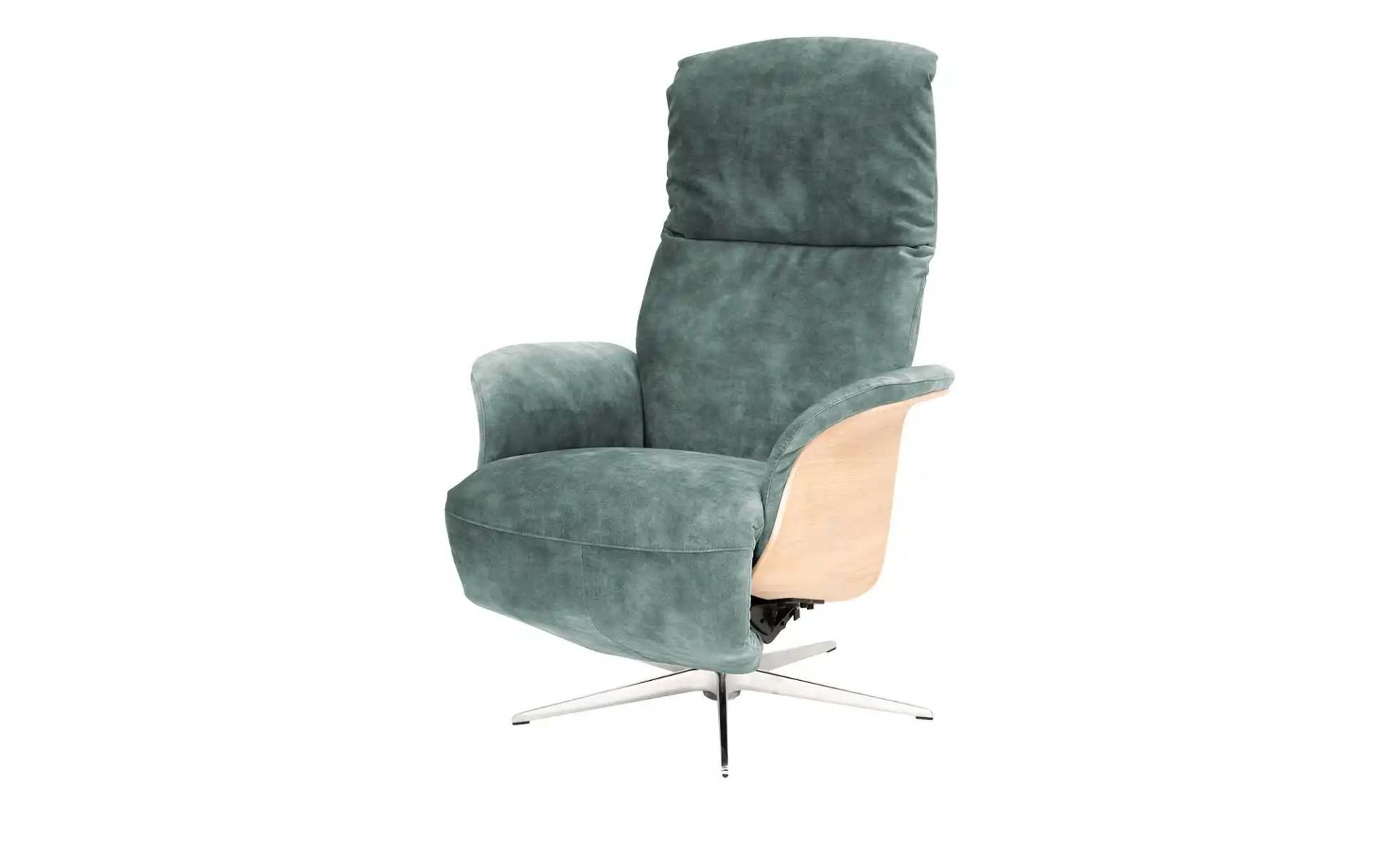 Nils Olsen Drehsessel mit Relaxfunktion Frederik ¦ blau ¦ Maße (cm): B: 78 H: 113 T: 79.0 Polstermöbel > Sessel > Drehsessel - Möbel Kraft