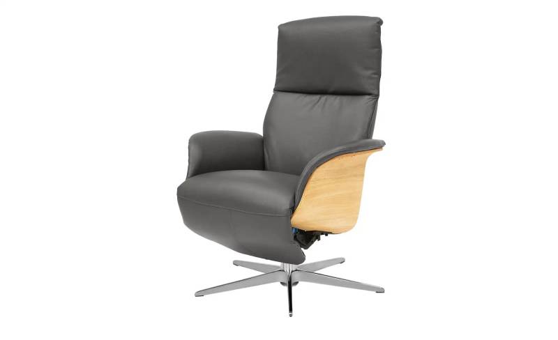 Nils Olsen Drehsessel mit Relaxfunktion Frederik ¦ grau ¦ Maße (cm): B: 78 H: 113 T: 79.0 Polstermöbel > Sessel > Drehsessel - Möbel Kraft