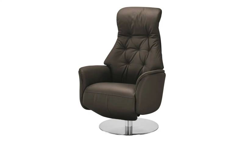 Nils Olsen Funktionssessel aus Echtleder Arend ¦ braun ¦ Maße (cm): B: 74 H: 114 T: 80.0 Polstermöbel > Sessel > Relaxsessel - Höffner