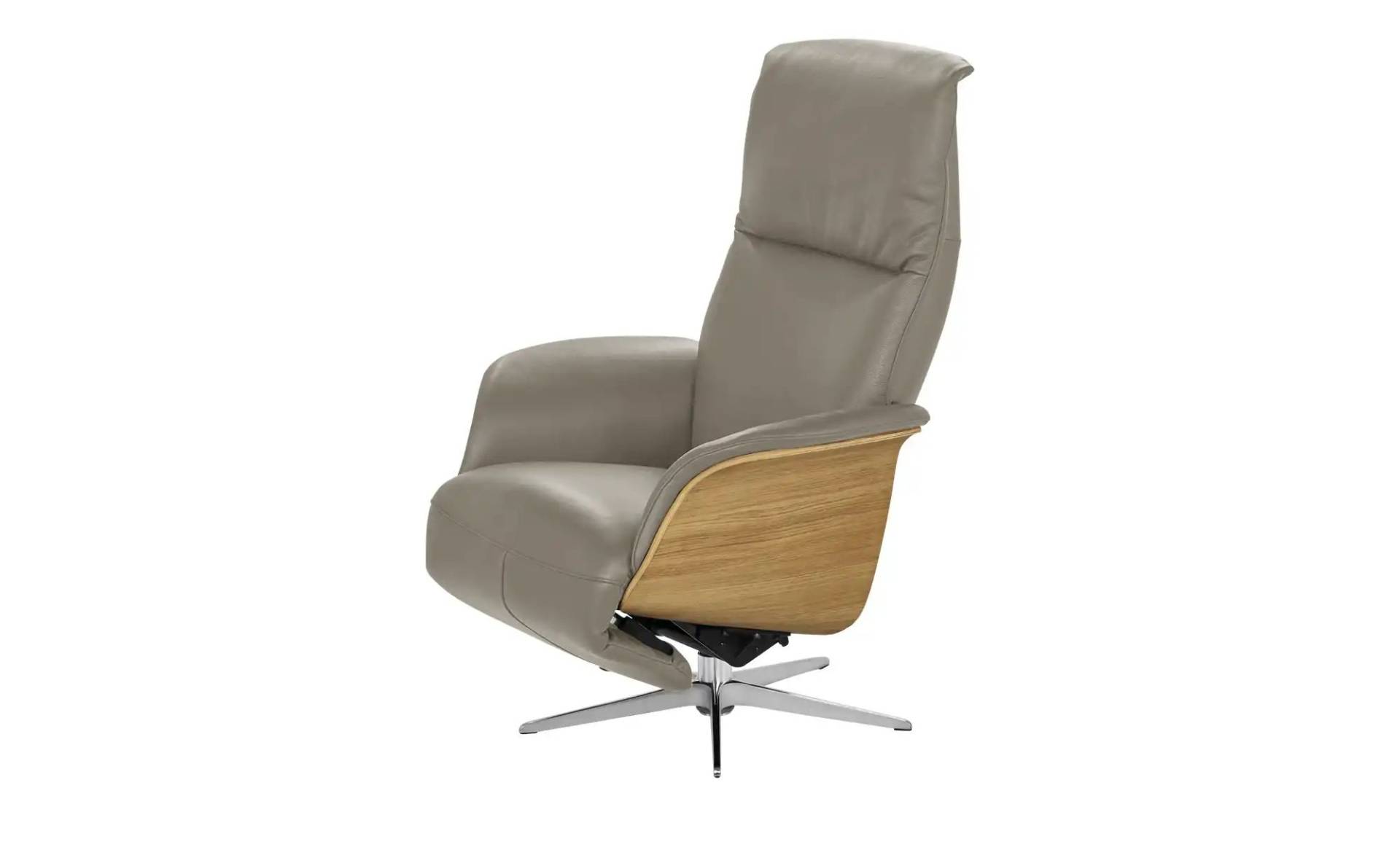 Nils Olsen Relaxsessel Leder / Kunstleder Frederik ¦ grau ¦ Maße (cm): B: 78 H: 113 T: 79.0 Polstermöbel > Sessel > Relaxsessel - Höffner