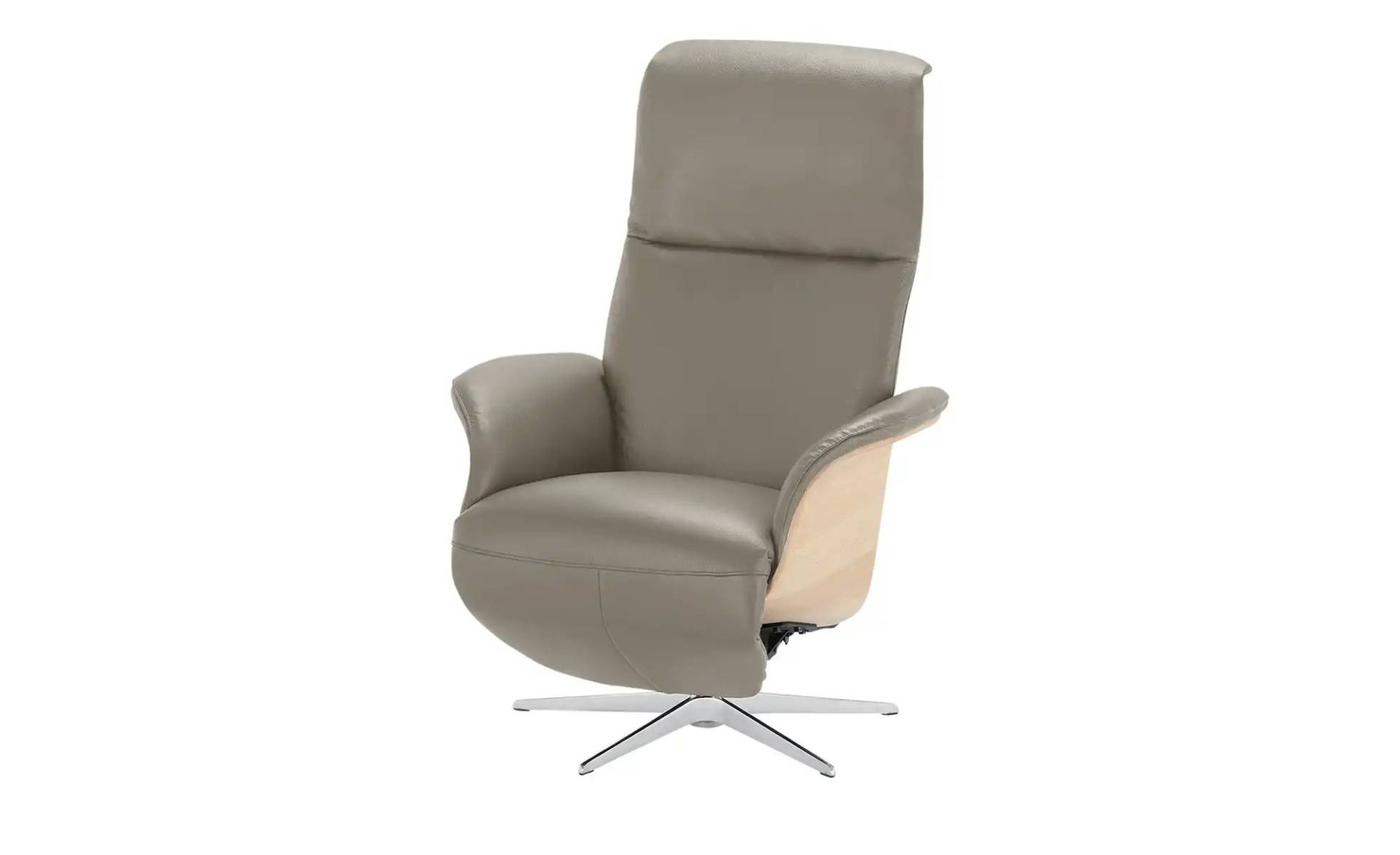 Nils Olsen Relaxsessel Leder / Kunstleder Frederik ¦ grau ¦ Maße (cm): B: 78 H: 113 T: 79.0 Polstermöbel > Sessel > Relaxsessel - Höffner