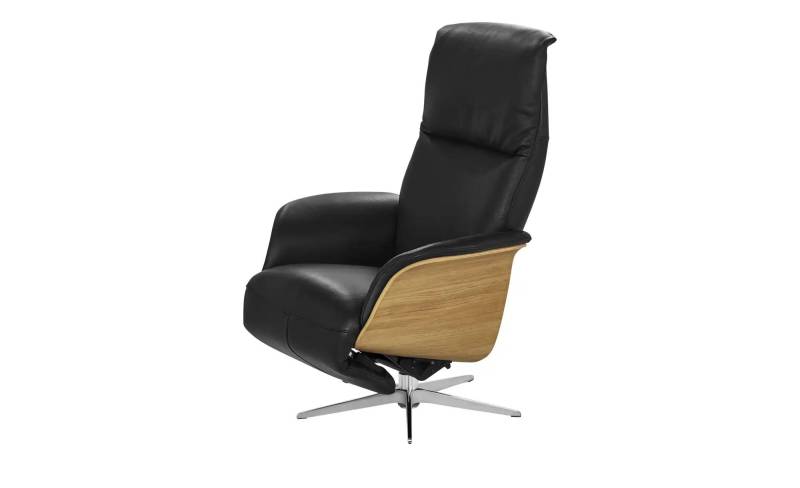 Nils Olsen Relaxsessel Leder / Kunstleder Frederik ¦ schwarz ¦ Maße (cm): B: 78 H: 113 T: 79.0 Polstermöbel > Sessel > Drehsessel - Möbel Kraft