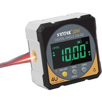 x 90°-Laser-Nivelliergerät – Mehrlinien-Laser-Nivelliergerät – 400-mAh-Akku, 8 grüne horizontale und vertikale Laserlinien, digitaler Winkelmesser von PZCC