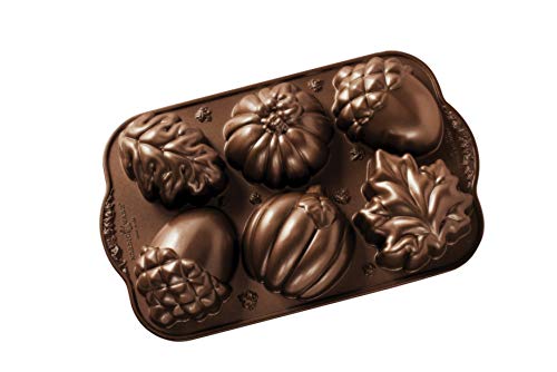 Nordic Ware Autumn Treats Pan, Bronze von Nordic Ware