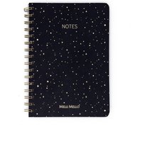 Melli Mello | Notizbuch Night Sky mit Ring von Melli Mello