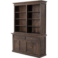 Nova Solo  -  Bücherschrank Halifax Mindi mit Türen und Schubladen, 160 cm