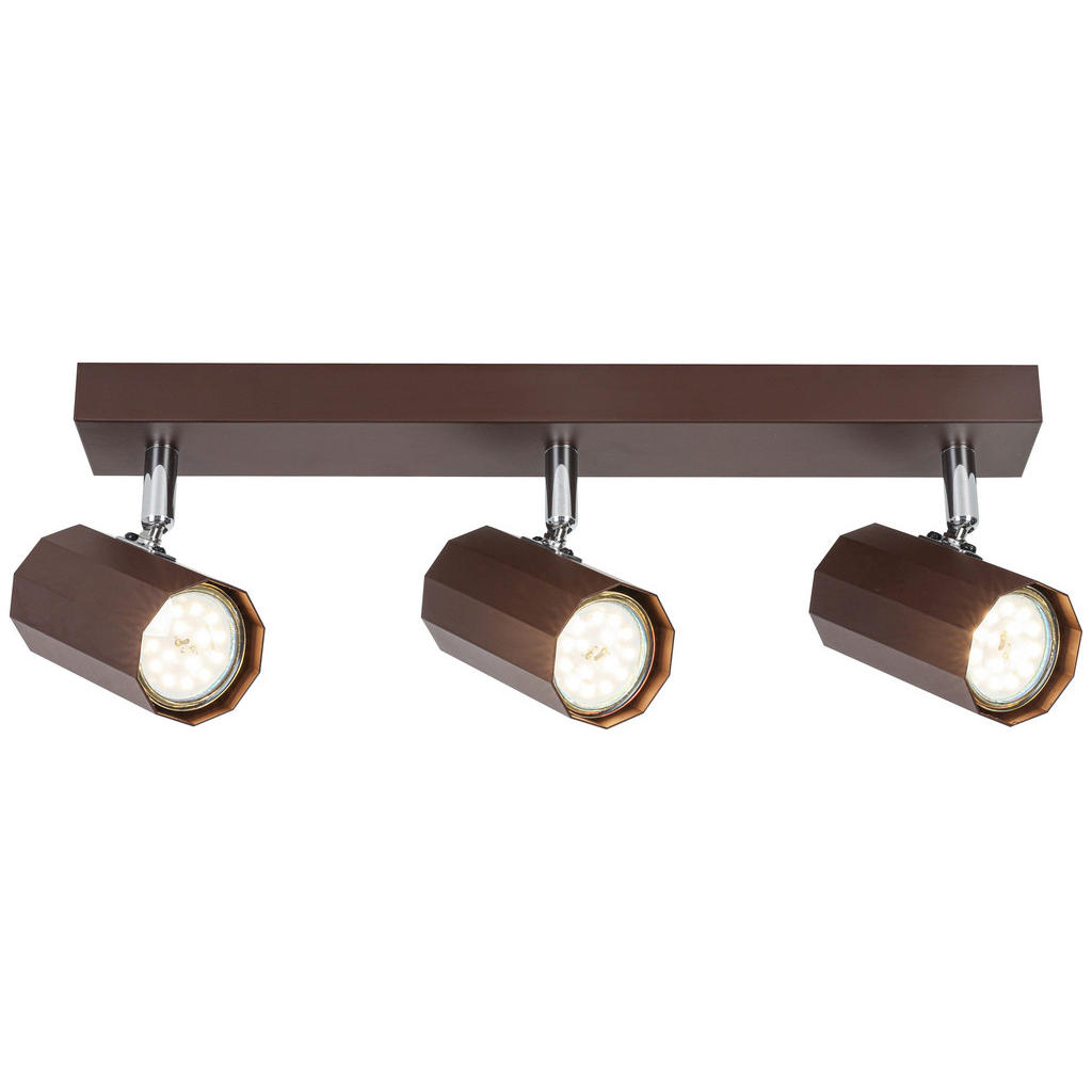 Novel DECKENLEUCHTE Chrom, Mokka Novel DECKENLEUCHTE Chrom, Mokka