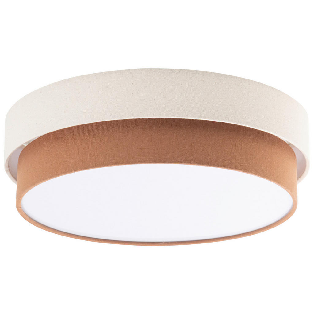 Novel DECKENLEUCHTE Creme, Terracotta Novel DECKENLEUCHTE Creme, Terracotta