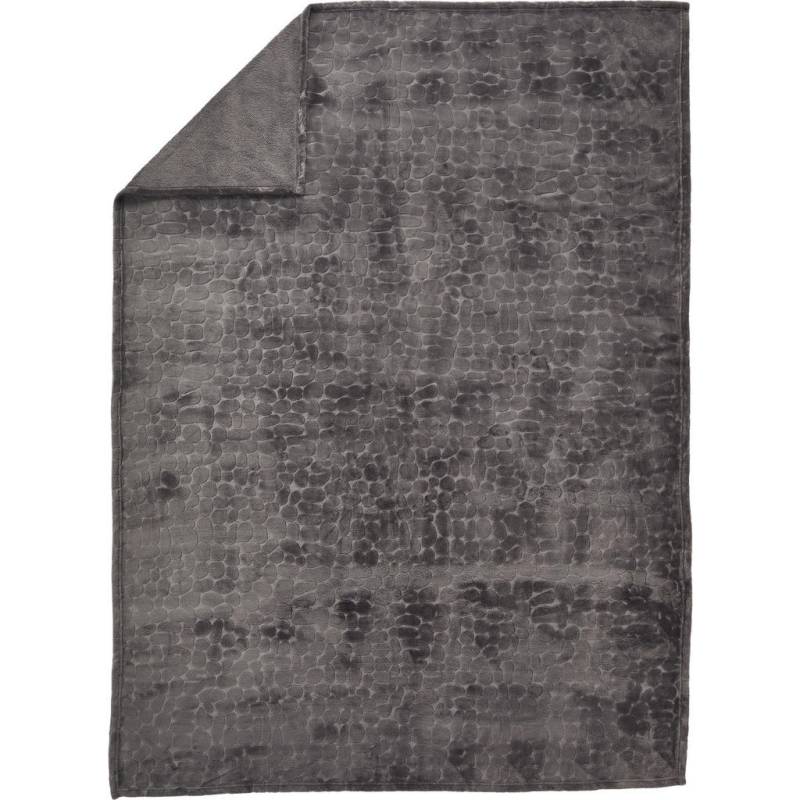 Novel FLEECEDECKE Anthrazit Novel FLEECEDECKE Anthrazit