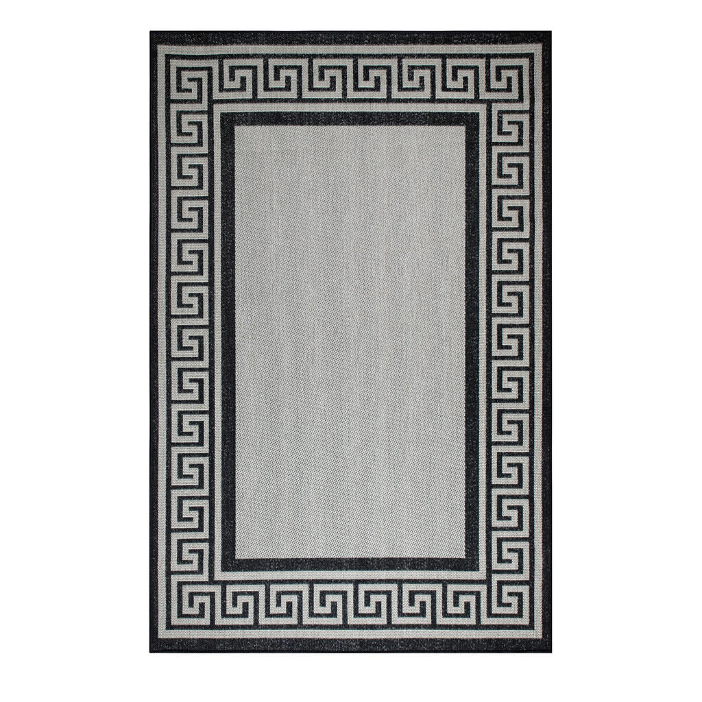 Novel OUTDOORTEPPICH Grau, Schwarz