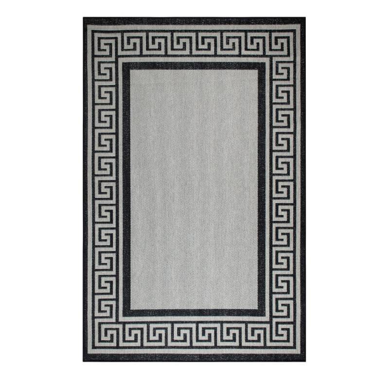 Novel OUTDOORTEPPICH Grau, Schwarz