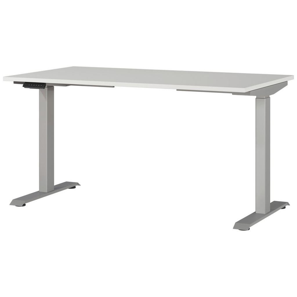 Novel SCHREIBTISCH Silber, Hellgrau Novel SCHREIBTISCH Silber, Hellgrau