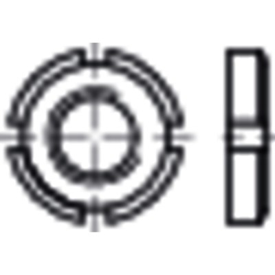 Nutmuttern für Wälzlager, DIN 981 Stahl 14H blank KM29 M145x2 von Nobrand